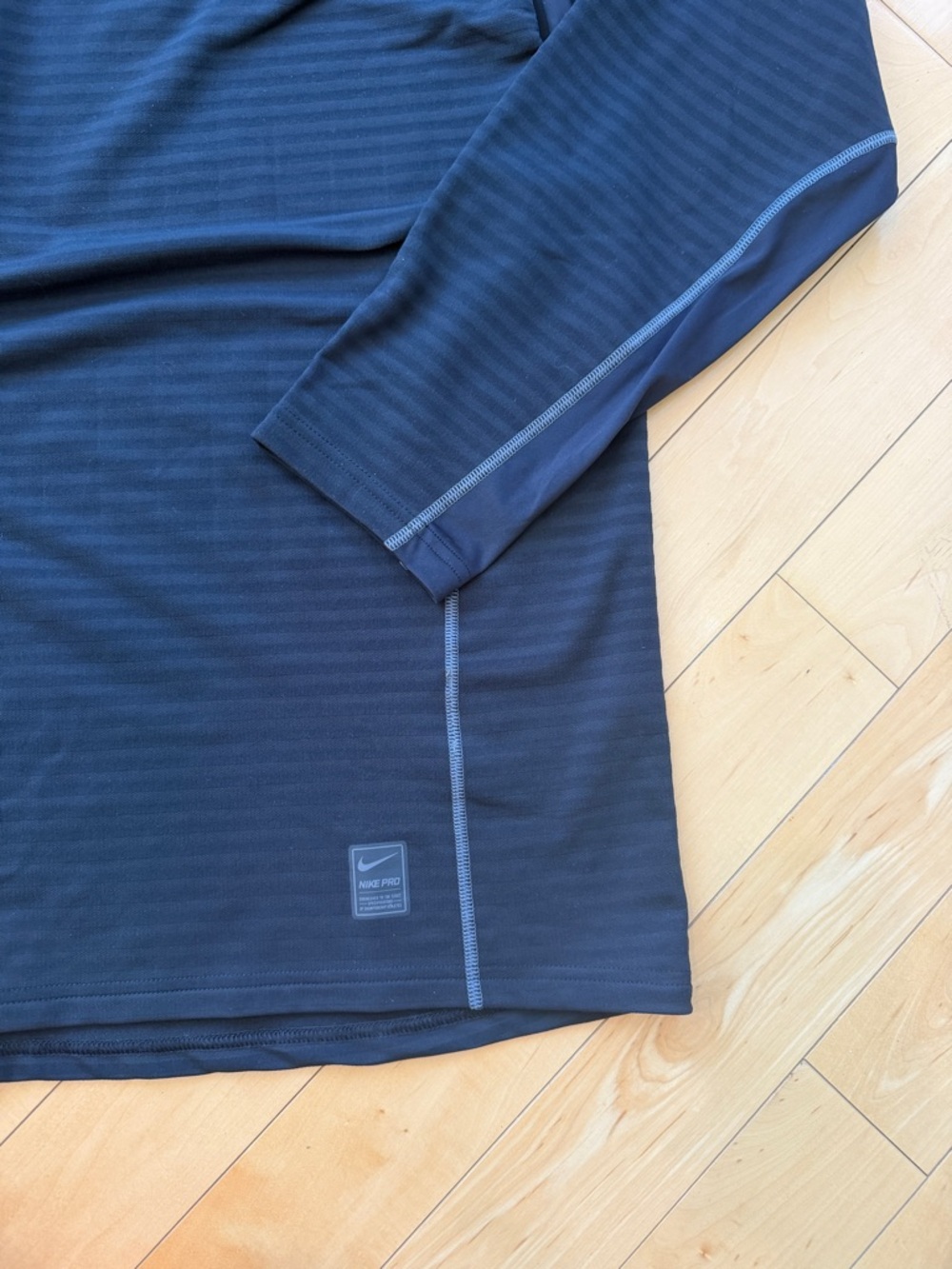 Nike Pro Men’s Long Sleeve Fitted Top Black XXL - Picture 5 of 14